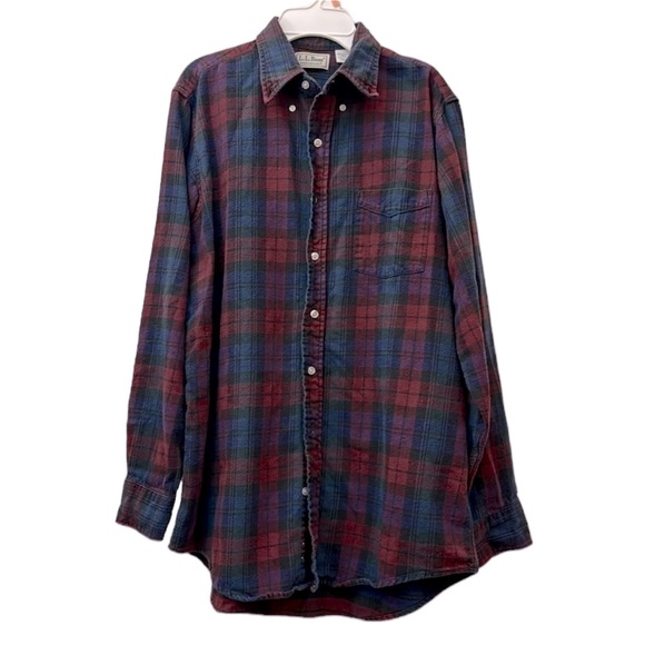 L.L. Bean Other - LL Bean Men’s Plaid Flannel Shirt. Size M tall. Gently worn.